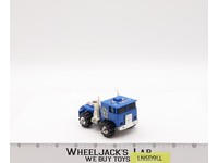 Semi Truck Cab 4x4 BLUE Flat Nose LJN Rough Riders 1981 Vtg LIGHTS & RUNS!