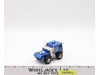 Semi Truck Cab 4x4 BLUE Flat Nose LJN Rough Riders 1981 Vtg LIGHTS & RUNS!