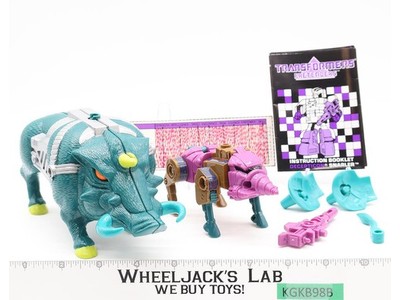 Snarler Pretender 100% Complete 1988 Vintage G1 Transformers Action Figure