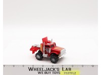 Semi CAB Truck 4x4 LJN Rough Riders RED 1980's Vintage LIGHT & MOTOR WORKS!