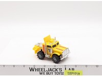 Semi Truck YELLOW 4x4 LJN Rough Riders 1981 Vintage LIGHT WORKS