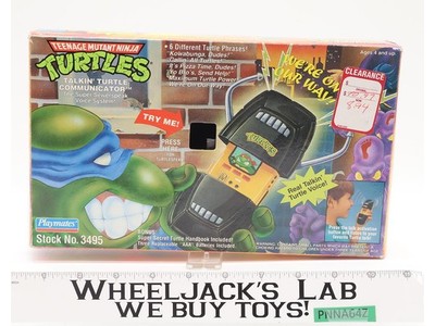 Talkin Turtle Communicator Complete WORKS TMNT 1994 Playmates Action Figure