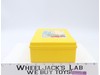 School Box Yellow 1988 Sterling Plastics #268 Vintage I Will Say No To Drugs