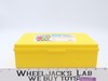 School Box Yellow 1988 Sterling Plastics #268 Vintage I Will Say No To Drugs