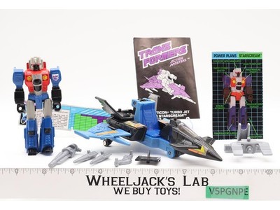 Action Master Starscream 100% Complete 1990 G1 Transformers