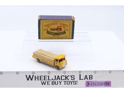 Albion Chieftain Portland Cement GRAY WHEELS A Moko Lesney Matchbox #51 W/Box