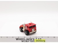 Cab Over Semi RED 4x4 Flat Front LJN Rough Riders 1980s Vtg Light & Motor WORKS