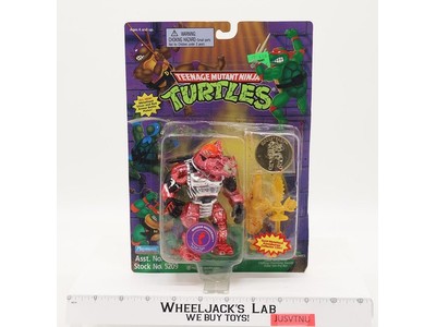 Warrior Rocksteady Teenage Mutant Ninja Turtles TMNT 1995 Playmates NEW SEALED