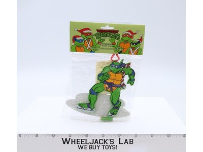 Leonardo Christmas Ornament TMNT 1990 International Silver Company NEW SEALED