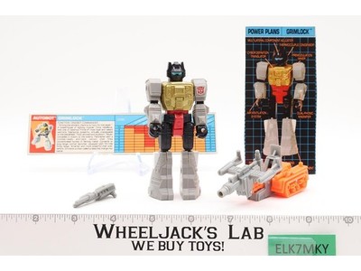 Grimlock Action Master 100% Complete 1990 G1 Transformers Vintage Action Figure
