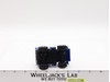 Semi Truck Cab 4x4 BLUE Flat Nose LJN Rough Riders 1981 Vtg LIGHTS & RUNS!