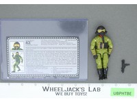 Ace V3 G.I. Joe 100% Complete RED CARD BACK 1993 Hasbro Vintage Action Figure