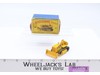 Caterpillar Bulldozer 18B Lesney Matchbox Series 1960's Made In England