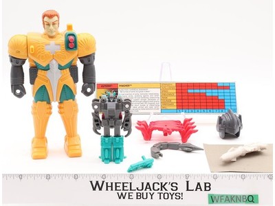 Pretender Pincher 100% Complete 1989 Vintage G1 Transformers Action Figure