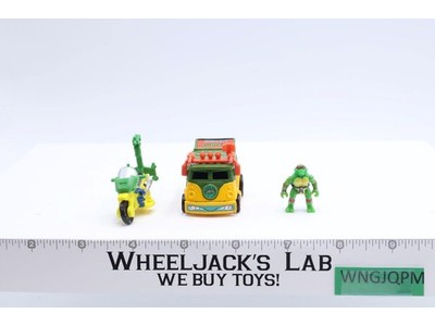 Mini Mutant Totally Tiny Turtle Combo TMNT Transports 1994 Playmates