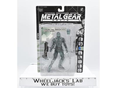 Clear Stealth Ninja Metal Gear Solid NEW Action Figure Konami McFarlane 1998