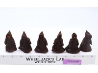 Lot of 6 Jawas Star Wars 1977 Kenner Vintage Action Figures