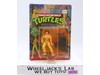 April O'Neil 10-Back Press Badge Stripes TMNT 1988 Playmates NEW MOSC UNPUNCHED