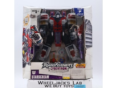 Starscream Transformers Cybertron 2005 Hasbro Action Figure NEW SEALED