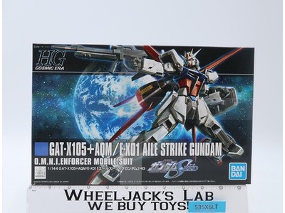 HG GAT-X105+AQM/E-X01 Aile Strike Gundam 2014 Bandai 1/144 Model Kit NEW SEALED