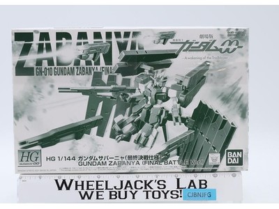 HG GN-010 Gundam Zabanya (Final Battle Ver.) 2021 Bandai 1/144 Kit NEW SEALED