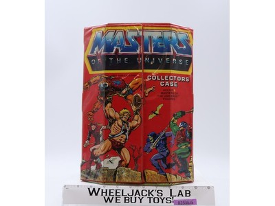 Action Figure Collectors Case 1984 MOTU Mattel Masters of the Universe