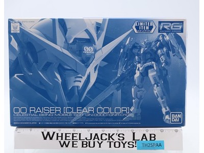 RG 00 Raiser [Clear Color] 2018 Bandai 1/144 Model Kit NEW MISB SEALED
