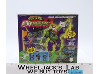 Night Ninja Rocksteady TMNT Auto Mutations 1993 Playmates Figure NEW MISB SEALED