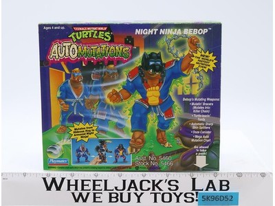 Night Ninja Bebop TMNT Auto Mutations 1993 Playmates Figure NEW MISB SEALED