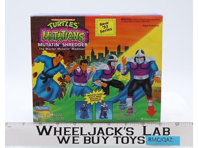 Mutatin' Shredder TMNT Mutations 1993 Playmates Action Figure NEW MISB SEALED