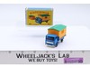 Truck with Site Office No. 60 Original Box Lesney Matchbox 1960s Made In England