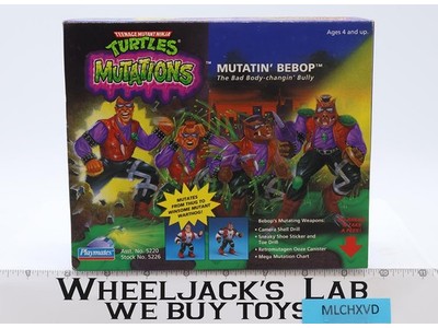 Mutatin' Bebop Teenage Ninja Turtles TMNT Mutations 1992 Playmates NEW SEALED