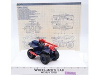 Ferret ATV 100% Complete GI Joe 1985 Hasbro Vintage Vehicle Action Figure