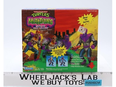 Mutatin' Foot Soldier TMNT Mutations 1993 Playmates Figure NEW MISB SEALED