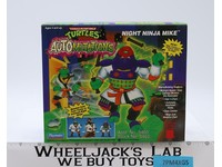 Night Ninja Mike TMNT Auto Mutations 1993 Playmates Action Figure NEW SEALED