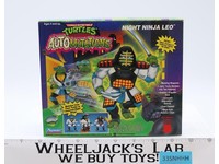 Night Ninja Leo TMNT Auto Mutations 1993 Playmates Action Figure NEW MISB SEALED