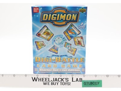 Digimon Digi-Battle Starter Set 1st Edition 2000 Bandai Card Game NEW SEALED