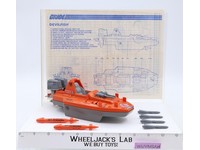 Devilfish 100% Complete G.I. Joe Hasbro 1986 Vintage Vehicle Action Figure