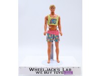 Ken Hawaiian Fun  Barbie Mattel 1990 Vintage Action Figure