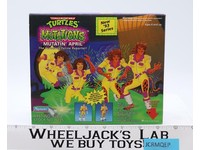 Mutatin' April TMNT Mutations 1993 Playmates Action Figure NEW MISB SEALED