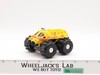 Schaper STOMPER Construction Water Demons YELLOW 1980's Vtg Light WORKS