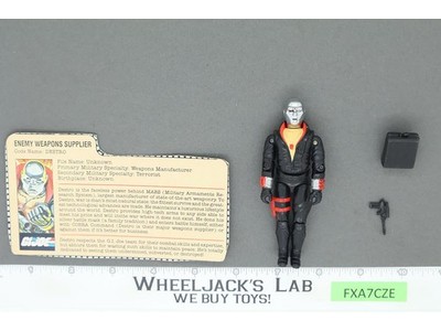Destro V1 100% Complete G.I. Joe 1983 Hasbro Vintage Action Figure