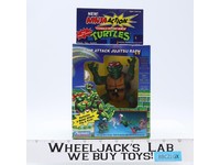 Jump Attack Jujitsu Raph Ninja Action TMNT 1993 Playmates Figure NEW MISB SEALED