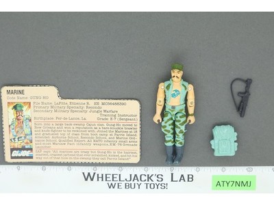 Gung Ho V1 100% Complete G.I. Joe 1983 Hasbro Vintage Figure