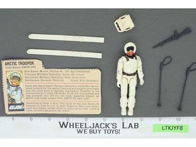 Snow Job V1 100% Complete G.I. Joe 1983 Hasbro Vintage Action Figure