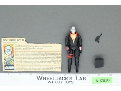 Destro V1 100% Complete G.I. Joe 1983 Hasbro Vintage Action Figure