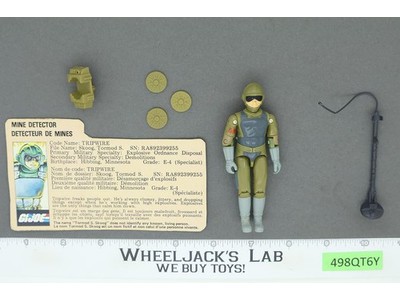 Tripwire V1 100% Complete G.I. Joe 1983 Hasbro Vintage Action Figure