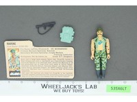 Gung Ho V1 100% Complete G.I. Joe 1983 Hasbro Vintage Figure