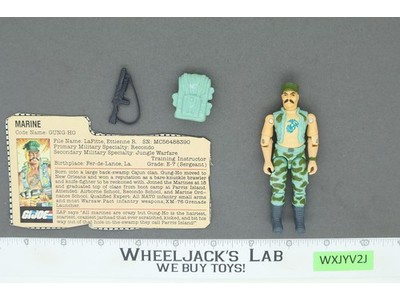 Gung Ho V1 100% Complete G.I. Joe 1983 Hasbro Vintage Figure