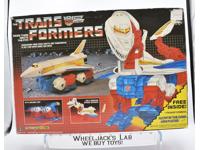 Sky Lynx UNUSED STICKERS WHITE MIB 100% Complete 1986 Vintage G1 Transformers